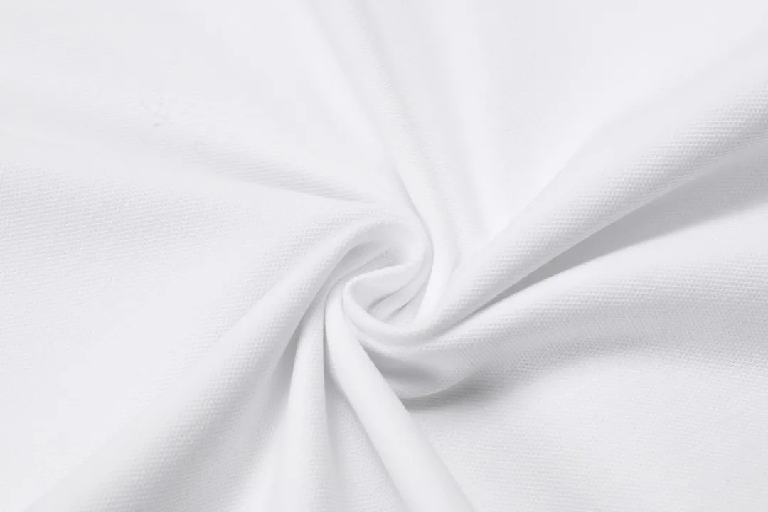 🅿️190 RALPH LAUREN 2025 new style classic polo embroidered little bee logo, same style for men and women, casual polo shirt ·Customized pique cotton fabric ·Imported Tajima machine embroidery technology ·Collar label, hangtag, main mark and three labels complete Color: White Size: M-XXXL